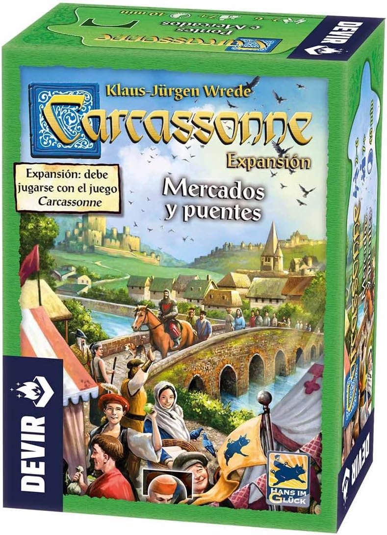 Carcassonne: Mercados y Puentes