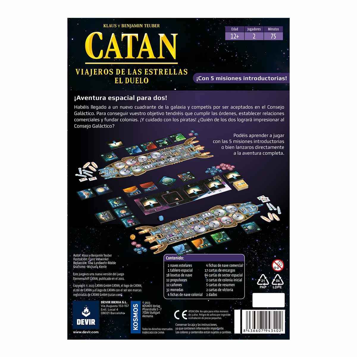 Catan Viajeros de las Estrellas: El Duelo